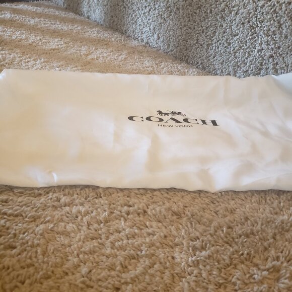 Coach Dreamer 36 Color Block Exotic Gray and Black Leather Satchel - Picture 7 of 7